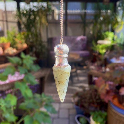 Magic and Transformation Pendulum: Labradorite