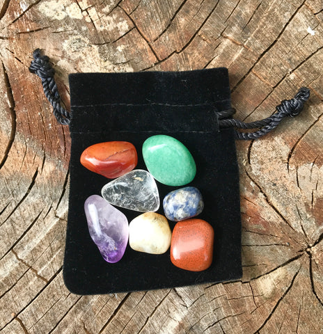 Chakra Balancing Crystal Pouch