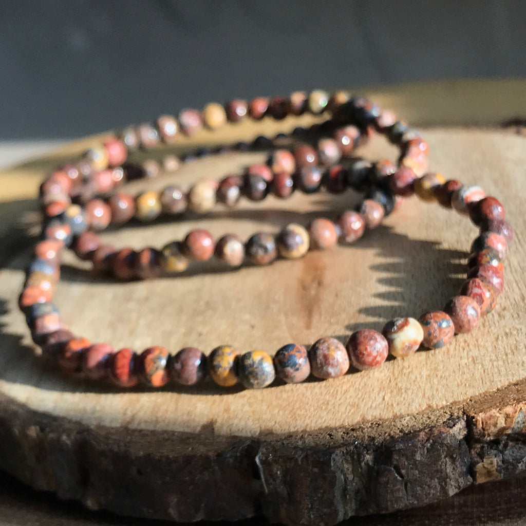 Universal Connection Leopardskin Jasper Bracelet