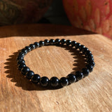 Grounding and Transformation Bracelet: Black Obsidian (2 Sizes)