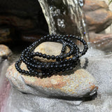 Grounding and Transformation Bracelet: Black Obsidian