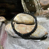 Grounding and Transformation Bracelet: Black Obsidian