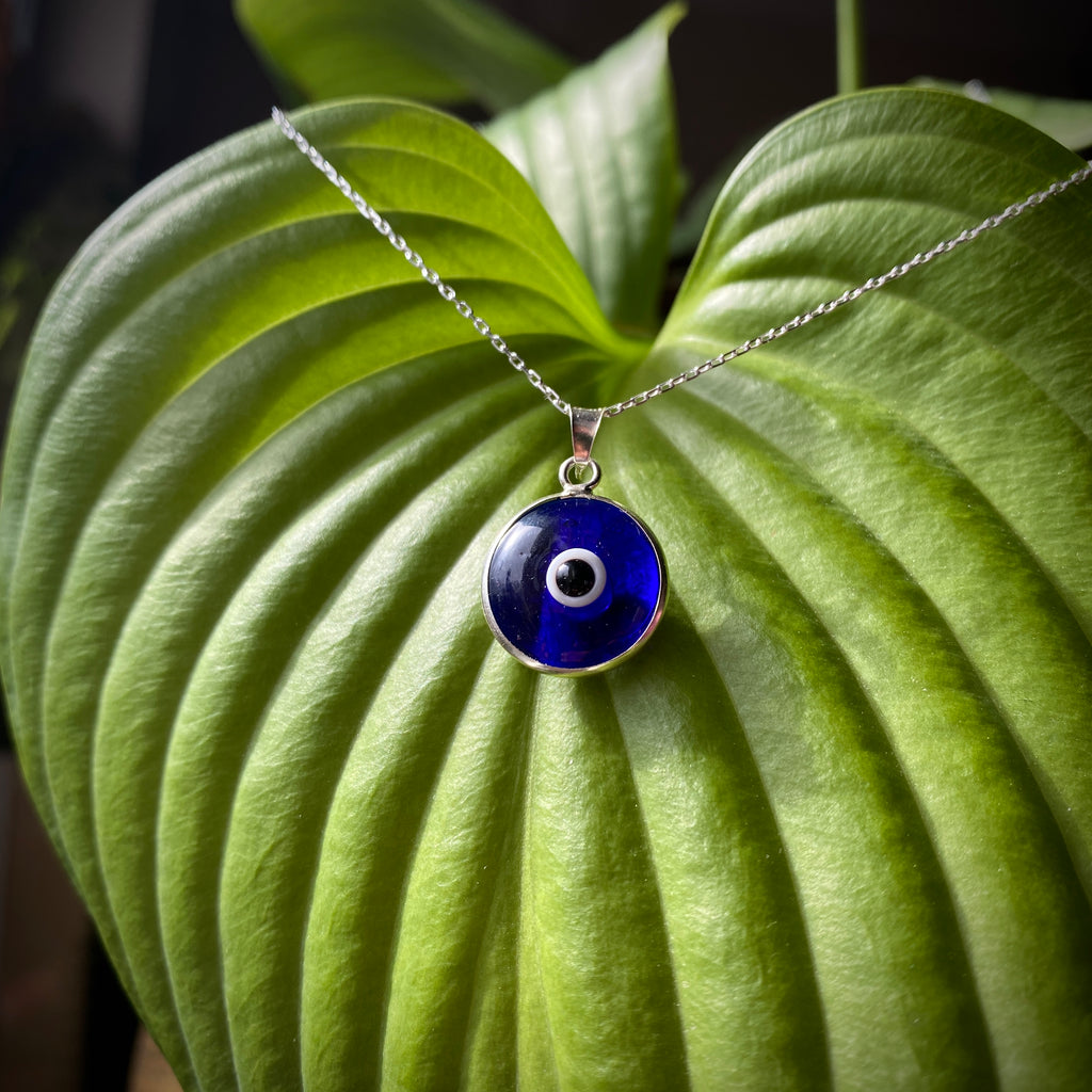 Evil Eye Protective Talisman Sterling Silver EVERYTHiNG SOULFuL
