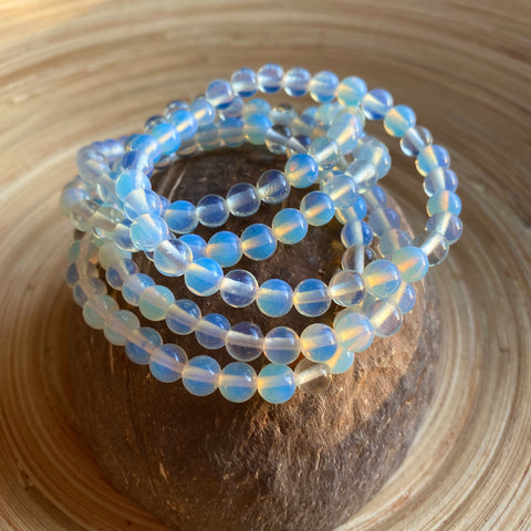 Optimisim and Clarity Bracelet: Opalite