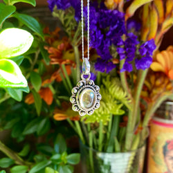 Happiness Pendant: Citrine (Sterling Silver)