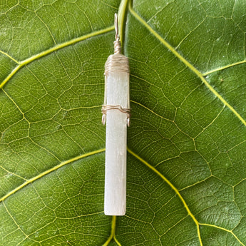 Clarity and Awareness Pendant: Selenite (6 Designs)