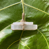 Clarity and Awareness Pendant: Selenite (6 Designs)