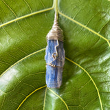 Self-Truth and Communication Amulet: Blue Kyanite (3 Designs)