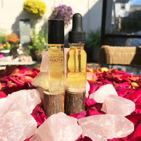 LOVE THYSELF Infused with Rose Quartz Aromatherapy Potion