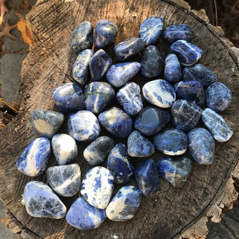 Sodalite: Knowledge and Creativity Tumbled Stone