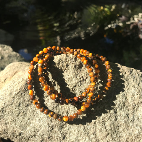 Willpower and Protection: Tiger Eye Bracelet (2 sizes)