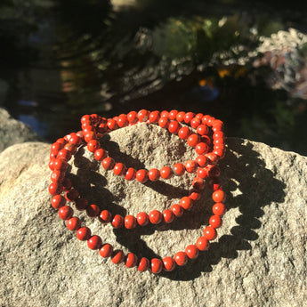 Grounding and Take Action: Red Jasper Bracelet