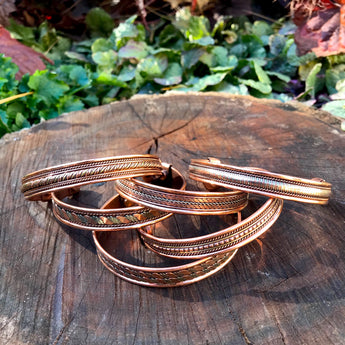 Healing Copper Bracelet - Assorted Designs