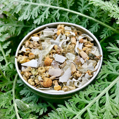 Sacred Space Cleansing Smudge: Sage, Chamomile and Copal