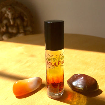 POTENCY Infused with Garnet and Carnelian Aromatherapy Potion