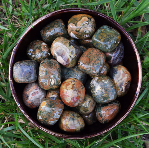 Sacred Connection: Rainforest Jasper