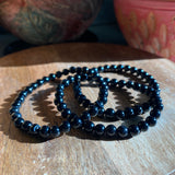 Grounding and Transformation Bracelet: Black Obsidian (2 Sizes)