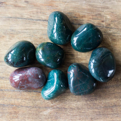 Bloodstone: Change and Challenges Tumbled Stone