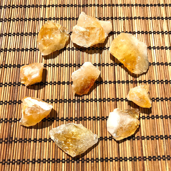 Stir Your Soul to Action Stone: Citrine (Raw)