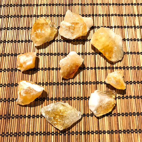 Stir Your Soul to Action Stone: Citrine (Raw)