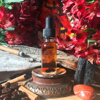 ELEGUÁ Infused with Black Tourmaline and Red Jasper Aromatherapy Potion