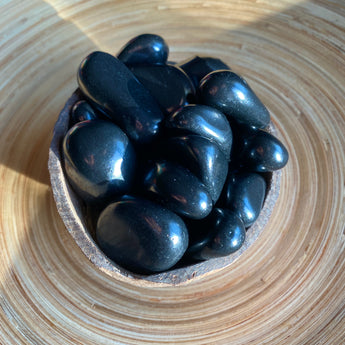 Cleansing and Protection: Shungite Tumbled Stone