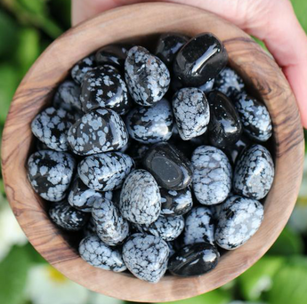 Personal Growth and Purity: Snowflake Obsidian