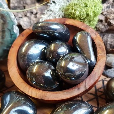 Grounding and Protection: Hematite (Tumbled)