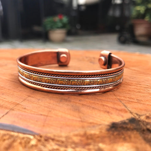 Copper Om Bracelet - Tibet Arts & Healing