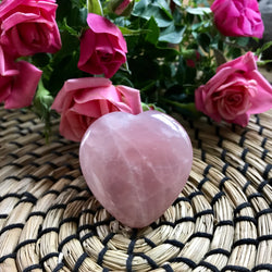 Rose Quartz: Unconditional Love Heart